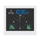 Bathroom Waterproof Wall Clock Shower Clocks Timer Digital Electronic Wall5976