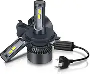 LESANGBAIHUODIAN 1pair 60W Bright LED H4 H7 H1 H3 H8 H9 H11 9005 9006 9012 HB3 HB4 Auto LED Headlight Bulb 16000LM 6500k Car Headlamp (Socket Type : H7)