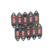 10pcs 250V5A Solder Lug SPDT Voltage Select Change over Slide Switch AC110V/220V