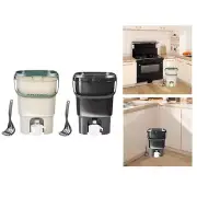 Kitchen Waste Compost Bucket 21L Sturdy Practical for Farm Backyard Balcony