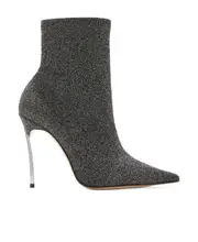 Super Super Blade Bisanzio Heeled Ankle Boots 39 Black