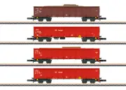 Marklin DBAG Eanos-x 052 Gondola w/Scrap Metal Load Set (4) V Z Gauge MN82542