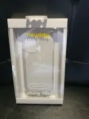 Heyday Phone Case For Iphone 12 mini Clear Hard Shell with Rubber Bumper New