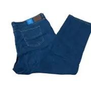 RM Williams Men’s Ramco Jeans Blue Tapered Leg Regular Fit Size 54 x L32 NWT