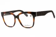 SALVATORE FERRAGAMO SF2956E-240-54 Eyeglasses Size 54mm 16mm 140mm tortoise Wom
