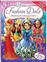 Dress-Up Fashion Dolls Designer Collection Bind-Up