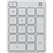 Microsoft Keypad - Wireless Connectivity - Glacier - Scissors Keyswitch - Bluetooth
