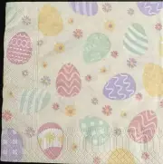TWO INDIVIDUAL NAPKINS Decoupage Paper-Lunch-Easter-Decoration