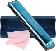 East Top Harmonica Key of C, 24-Hole Diatonic Harmonicas Blues Harp Mouth Organ