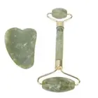 Jade Roller Face Lifting Slimming Wrinkle Removal Double End Face Massage