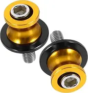1 Set Modification Screws Clutch Arm Screw Motorcycle Spools Motorbike Sliders Spools Stand for Motorcycle Swingarm Stand Paddock Swingarm Bobbins Swing Arm Bobbins Golden Iron