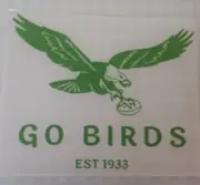 Go Birds Eagles Football Ready Press 5"x11.5" Heat Transfer Sheet For Shirt