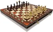 ToyCentre LARGE Hand Crafted Wooden SENATOR Chess PROFESSIONAL Set - 2 Player, Age 12+