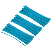 30CM/12Inch Pipe Cleaners, 300 Pack Flexible Chenille Stems, Dark Blue