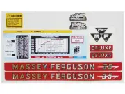 Decal for Massey Ferguson 35 Deluxe, 35 GAS, 35 PETROL, 35X Tractors