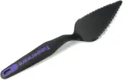 Tupperware Cake Cutter Pie Slicer Server Cut N Serve 12" Black & Purple NEW