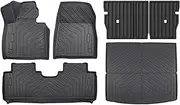 Compatible with LEAPMOTOR C10 LHD 2024 2025 TPE Floor Mats & Trunk Mat, All Weather Floor Liners Backrest Mats TPE Heavy Duty Pad(6PCS Set)