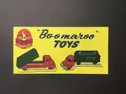 Boomaroo Sticker Toy Sticker Decals Collectable Vintage Toy Sticker