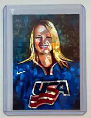 Brianne McLaughlin Limited Edition Artist Signed "Team USA" Refractor Card 1/1