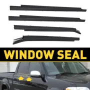 Weatherstrip Window Moulding Trim Seal Belt for Toyota Tundra 00-06 Double Cab P