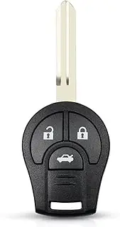 FLJKCT 2/3/4 Buttons Flip Folding Remote Car Key Case Shell Cover Case Styling Key Shell,for Nissan Cube Micra Qashqai Juke