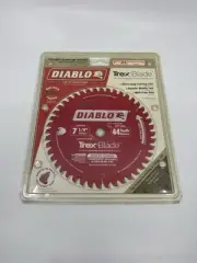 New DIABLO D0744CD 7 1/4” 184mm 44 Tooth TREX Composite Decking BLADE