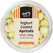 J.C.'S Yoghurt Coated Apricots, 225 Grams