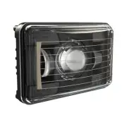 4X6 Rectangular Black 8800 Evolution 7C34EC Fits 1983-1989 Chrysler Fifth Avenue