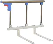 Foldable Bed Rail Safety Side Guard for Elderly, Adults Assist Handle Handicap Bed Railing Hospital Metal Grip Bumper Bar(Color:C)