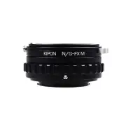 KIPON Macro Adapter with Helicoid Tube for Nikon G Lens to Fuji X Camera X-Pro1