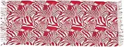 [AIXIWAWA] Red Zebra Pattern Women's Pashminas Scarf, Shawls Wrap Lightwight Tassel for Evening Dress Dinner Party, Multicolor