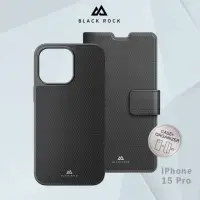 在飛比找momo購物網優惠-【德國Black Rock】iPhone 15 Pro 6.