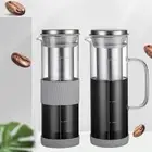 Large Capacity Iced Tea Maker Airtight Lid Fruit Pitcher Cold Brew Coffee