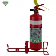 Fire Extinguisher Abe Dry Powder 1kg and METAL Bracket Home Car Boat Caravan 4WD