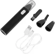 Comfortable Non-slip Handle Electric Clipper Hair Remover for Women Nasal Hair Cleaning Razor Hair Trimmer Beard Razor Hair Clippers Lightweight Black