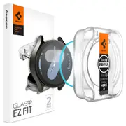 SPIGEN Galaxy Watch 7 44mm Screen Protector, Genuine Tempered EZ Fit 9H Slim Glass 2 PCS Cover for Samsung