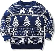 [Plustrong] Toddler Baby Girl Boys Kids Knit Sweater Blouse Pullover Sweatshirts Christmas Xmas Gifts
