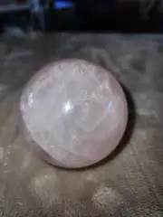 BEAUTIFUL ROSE QUARTZ SPHERE 325 GRAMS