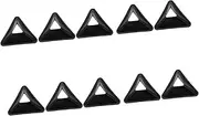 STARTIST 10Pcs Soccer Triangle Cones Football Field Marker Basketball Flexible Accessories, Agility Soccer Training Cross Training