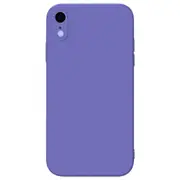 MCC iPhone XR Soft Liquid Silicone Shockproof Case Cover Apple iPhoneXR [Dark Purple]