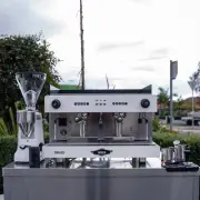 Wega Pegaso & Mazzer Super Jolly E Grinder + Precision Accessories & Stainles...