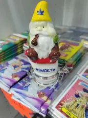 GNOME CONTAINER STASH JAR SMOKY YELLOW HAT
