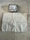 New NICOLE MILLER Artelier Pillow Shams STANDARD 2 PC Set Ivory Quilted
