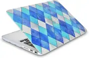 Hard Shell Case for MacBook Air 13 (2010-2017) Model A1369 A1466 - Blue Diamonds