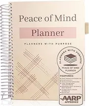 Planners with Purpose End of Life Planner - Guided Final Arrangements When I'm Gone Workbook Organizer Notebook for Beneficiary Info, Will Preparation, Last Wishes, Funeral Planning - Peace of Mind B5