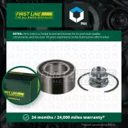 Wheel Bearing Kit fits FIAT PANDA 9 Front 2012 on Firstline 46531160 71714458