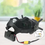 Battery Storage Bag T/ XT60 Head/Cable for DJI FPV V2 Flight Glasses Drone RCSTQ