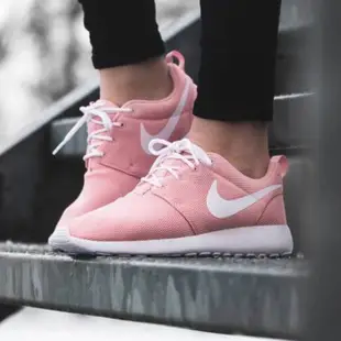 南◇現 Nike Roshe Run One 511882-610 Pink 淺粉白色 健走 慢跑 運動鞋 粉紅色 白勾