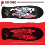 Santa Cruz Meek Classic SLASHER Decoder Old School Reissue Skateboard Deck