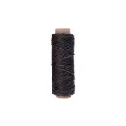 Military-Green Premium Waxed Polyester Thread for Leather Crafting, 1mm x 164ft